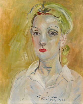 Portrait d'Yvonne Nocolau