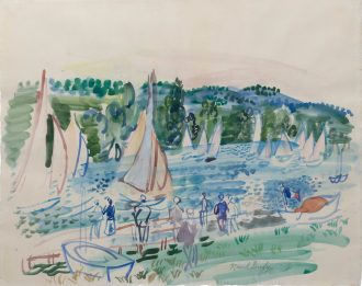 RÉGATES SUR LE FLEUVE