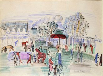 Le paddock à Cagnes sur mer