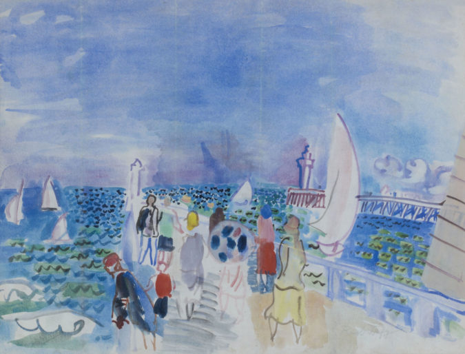 Jetée Aux élégantes à Deauville