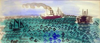 Marine aux vapeurs