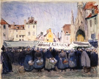 Le marché au Havre