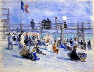 Les bains Marie-Chistine à Sainte-Adresse