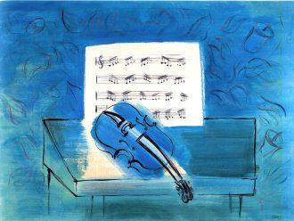 le violon bleu