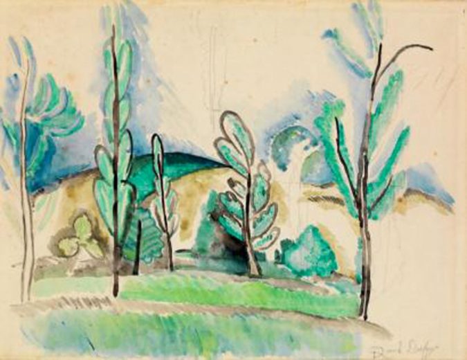 Paysage Aux Arbres