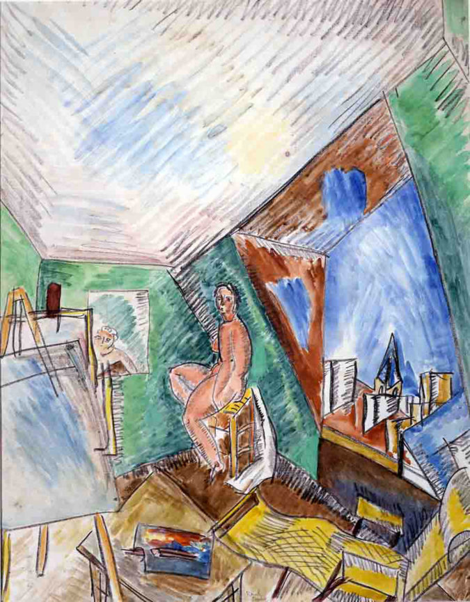 L'atelier De L’artiste Rue Séguier à Paris