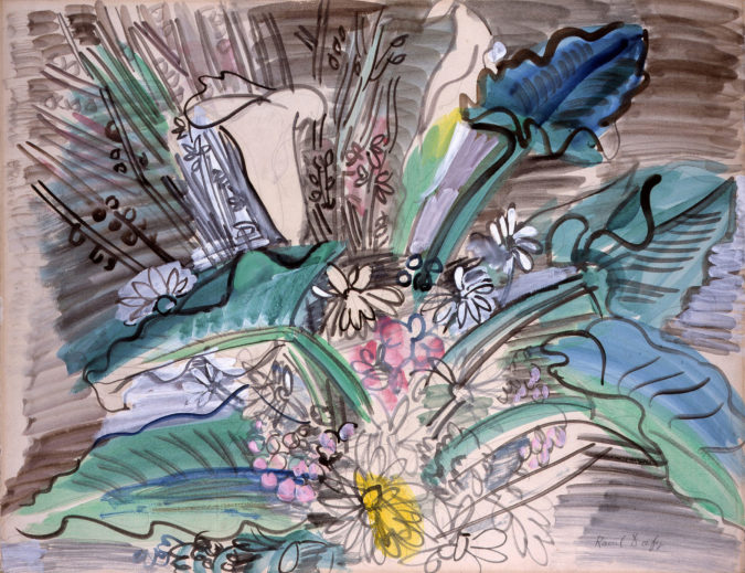 Bouquet De Fleurs Aux Arums