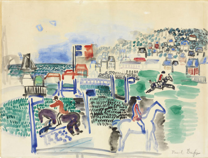 Le Concourt Hippique à Deauville