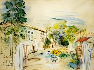 Cour de ferme à Montsaunès