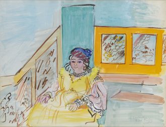 Femme dans un intérieur à Constantine
