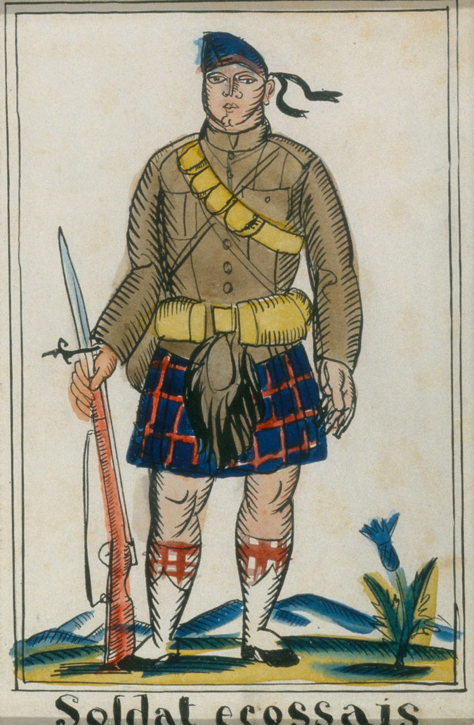 Soldat écossais