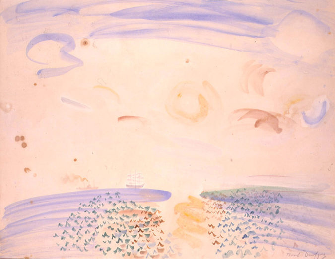 Coucher De Soleil Sur La Mer