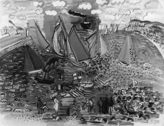Régates (ou visite de l’escadre anglaise au Havre)