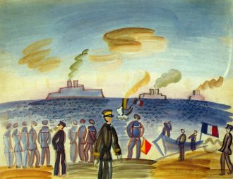 Escadre à Golfe-Juan