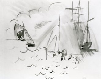 Bateaux en mer