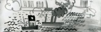 Marine aux bateaux