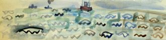 Vagues et bateaux