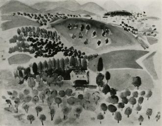 Paysage provençal