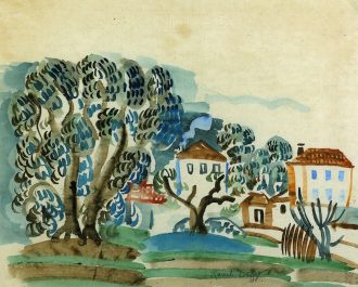 Paysage provençal