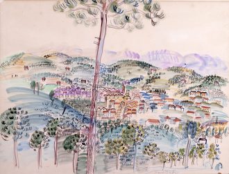 Paysage à Vallauris