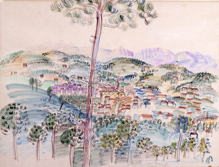 Paysage à Vallauris