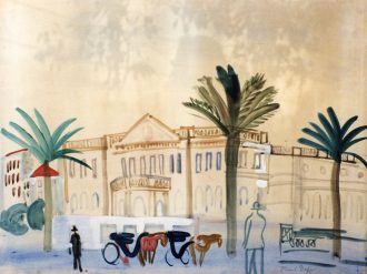 La promenade des anglais aux calèches