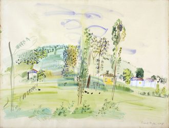 Paysage aux Arbres