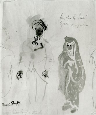 Étude de personnages marocains