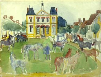 La Queue-les-Yvelines - Le marché aux chevaux