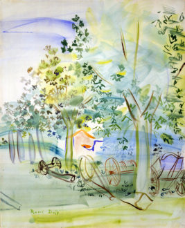 Les Charettes Sous Les Arbres