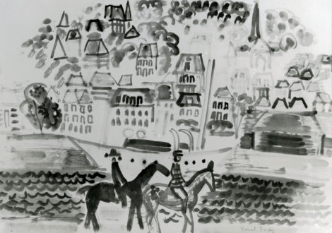 Cavaliers à Deauville
