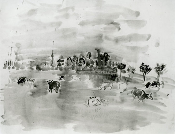 Troupeau Dans La Prairie