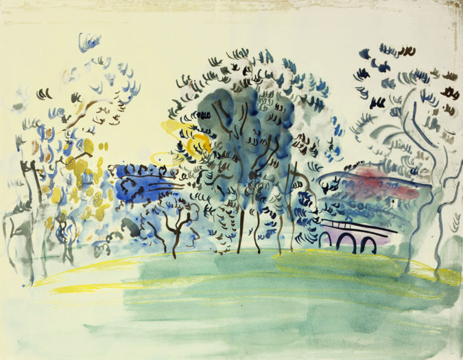 Paysage Avec Pont