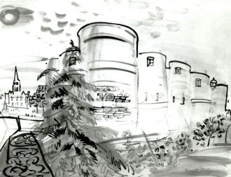 Le château d'Angers