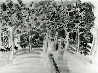 Promenade au Haras-du-Pin