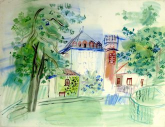 Le château dans le parc