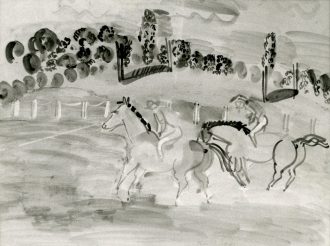 La course de chevaux