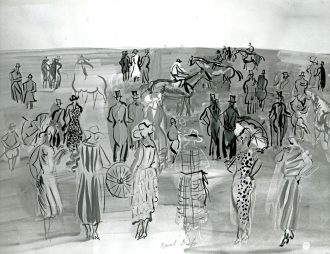 Élégantes aux courses
