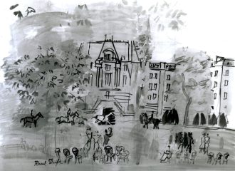 Paris. Promenade au Bois de Boulogne