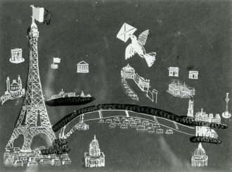 Paris et la Tour Eiffel