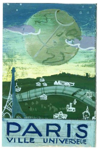 Paris ville universelle - Maquettes d'une revue exécutées par Raoul Dufy