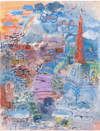 Paris - Projet de tapisserie