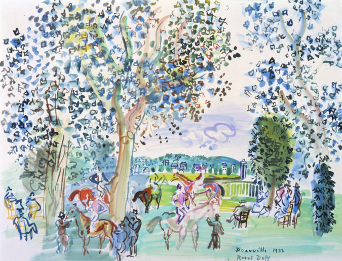 Paddock à Deauville