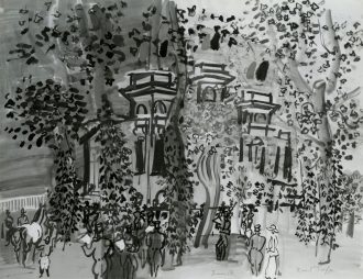 Pesage à Deauville