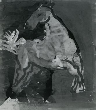 Le cheval bleu
