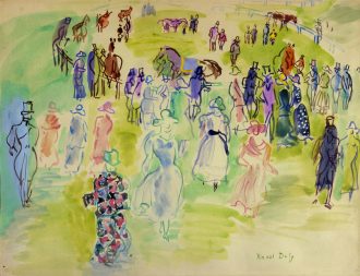 Paddock et élégantes à Ascot