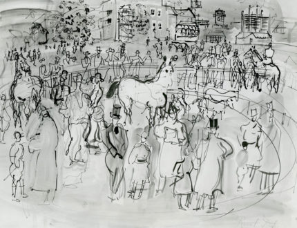 Paddock à Ascot