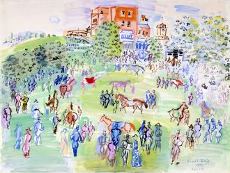 Le paddock à Ascot