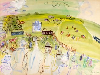 Scène de courses à Goodwood