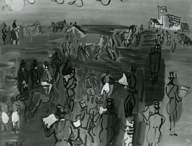Jockeys Et Turfistes à Epsom
